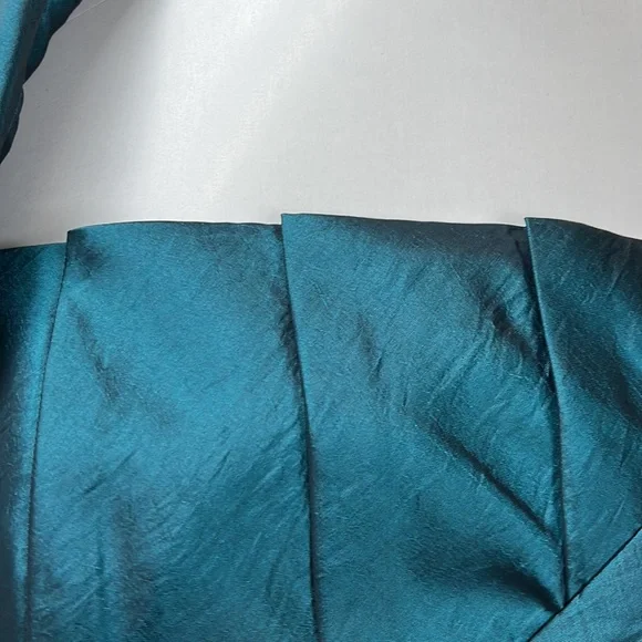Jade Couture Mother of the Bride Teal Gown - Picture 10 of 16